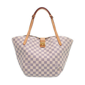 Louis Vuitton Damier Azur White Salina Tote Bag